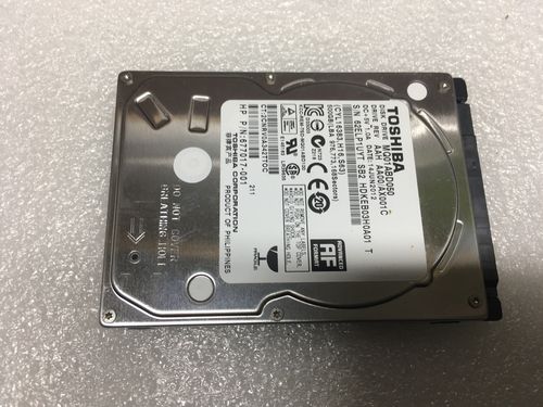东芝 mq01abd050 500g 笔记本硬盘 机械盘 2.5英寸  sata接口