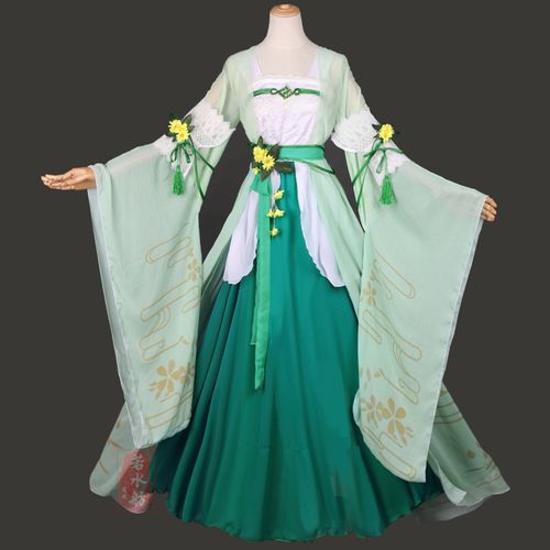 若水舫定制女主cosplay女游戏动漫春柳垂罗古装古风御