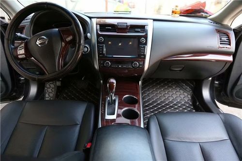 专用于13 14 15 16 17 18老款天籁桃木内饰改装排挡中控碳纤维贴