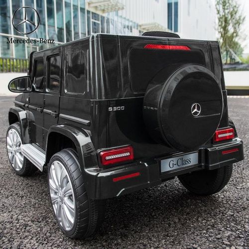 奔驰儿童电动汽车四轮带遥控男女小孩玩具越野车4驱可坐人大g童