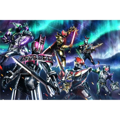 狼天影 假面骑士海报平成20周年纪念墙贴纸墙纸周边学生宿舍卧室房间