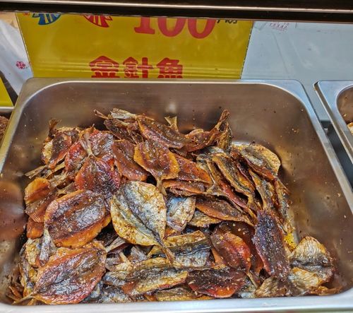 澳门特产代购 大三巴利来饼家 金针鱼 新鲜现烤现卖居家零食鱼干