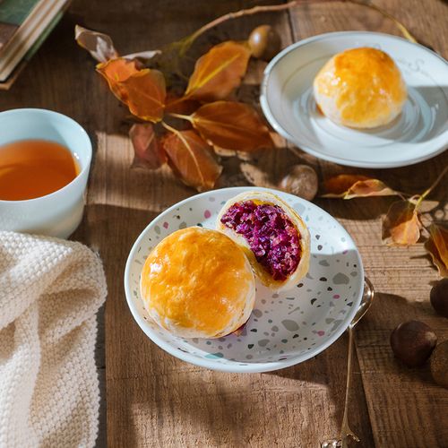 阿么么玫心酥精致玫心茶点纯手工清甜不腻【花匠赵大发】