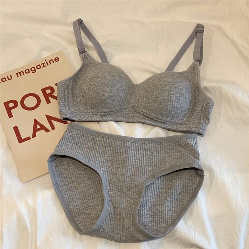 裤套装女新款学生少女文胸套装小胸聚拢无钢圈女士女生内衣乳罩女性