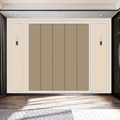 定制北欧简约电视背景墙扣板5d客厅卧室影视墙集成护墙板