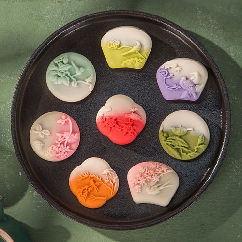 菓然匠子和果子传统中式糕点伴手礼盒手工点心和菓子高颜值零食