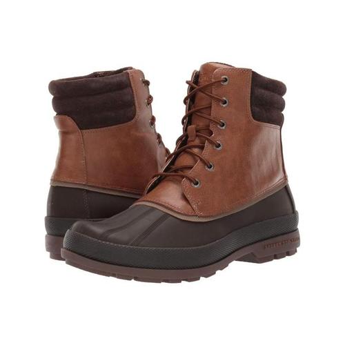sperry男士时装靴冬季和雪地靴真皮软皮防水中筒正品478z9140