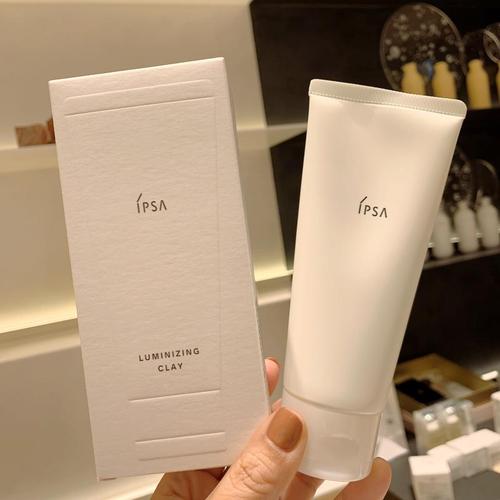 专柜正品ipsa茵芙莎粘土按摩面膜100g温和深层清洁毛孔去角质黑头
