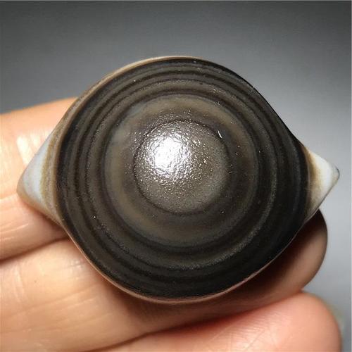 孤品好货 精选藏传老包浆老玛瑙天眼石一眼羊眼天珠挂件吊坠收藏2