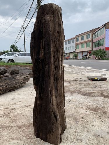 阴沉金丝楠乌木料,170斤,价格便宜,尺寸:125.30.30厘米