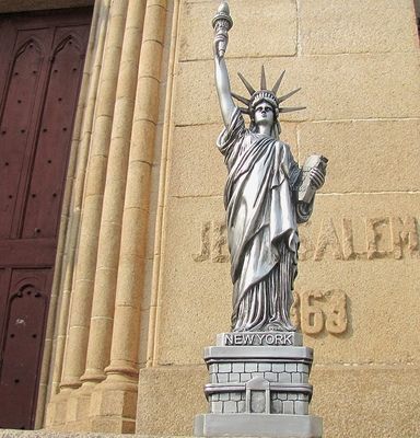新美国大号自由女神像模型摆件欧式人物雕塑客厅办公室书房软装饰