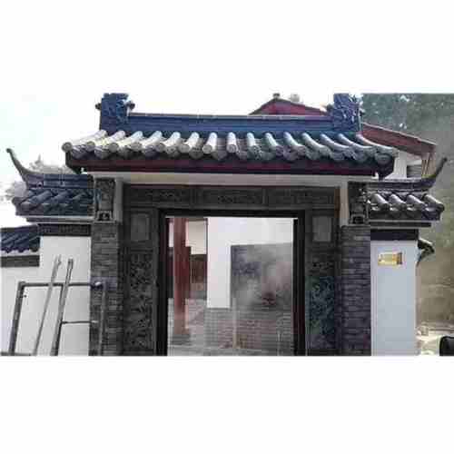 新品徽派仿古建筑屋顶小青瓦瓦片苏式围墙青瓦四合院墙仿古小青瓦