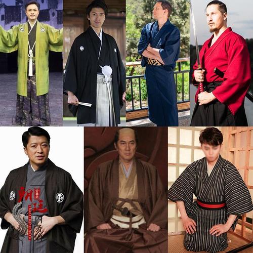 武士道日本人古装男士日本和服武士服日本剑客服书生服日本侨民服【5