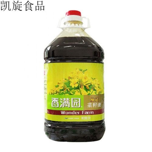 小雀虎(xiaoquehu)香满园菜籽油5l/4l桶浓香菜籽调和油传统菜籽油风味