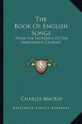 【预售】the book of english songs: from the sixteenth to the