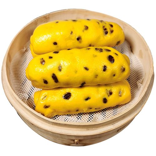 蔚鲜来 今稻今谷南瓜红豆卷500g 港式茶点 儿童早餐 早茶点心 花卷