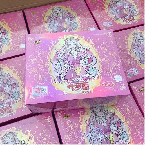卡游正版叶罗丽玲珑礼盒新春限定款卡片2022年心愿包女孩生日礼物