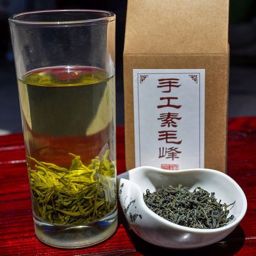 新茶成都天台山惊雪园卷曲绿毛峰手工素毛峰绿茶散茶