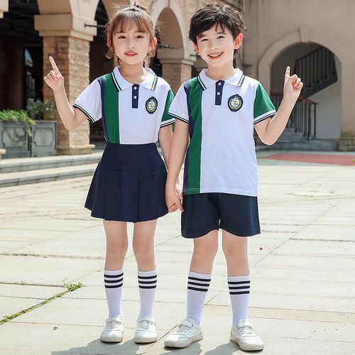 幼儿园园服夏装英伦风班服儿童演出服夏天小学生校服套装夏季服装