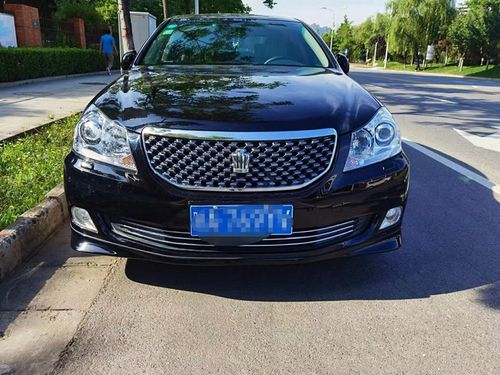 适用于10 12 13款13代皇冠前杠扰流小包围前唇尾翼原装精品改装