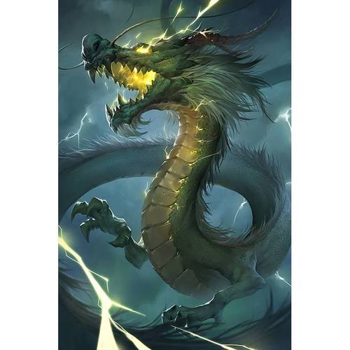 五神兽木质拼图1000片儿童动物益智玩具定制青龙白虎