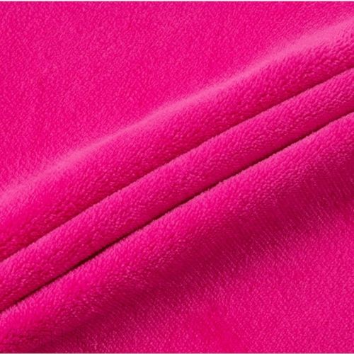 240g全涤素色绒布面料144f单面法兰绒珊瑚绒睡衣毛毯针织绒布面料