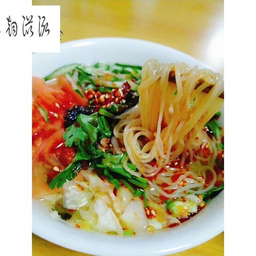 河南朝鲜面新乡市特产真空朝鲜冷面热面6*300g速食开水冲泡