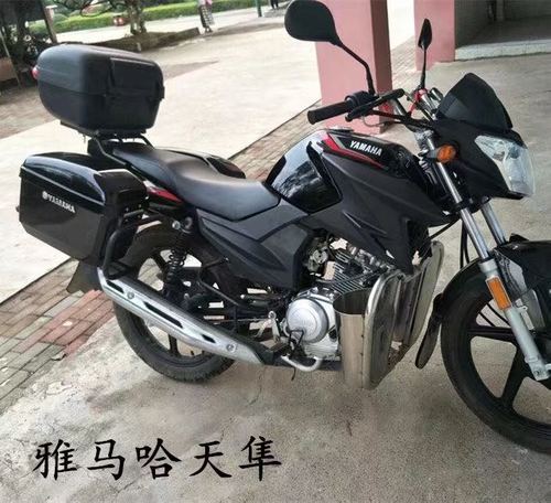 雅马哈飞致150摩托车边箱  125天隼侧挂箱  加大号尾箱  后备箱包