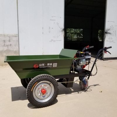 柴油机山地工地鸡公车汽油爬坡斗车家用灰农用搬运车w运输车手推