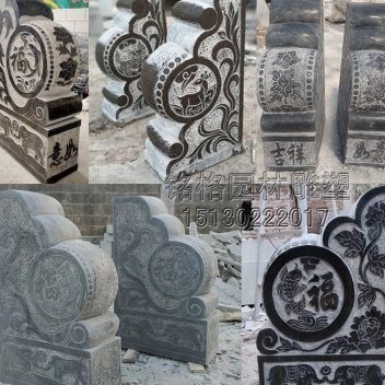2021门前仿古石雕门墩抱鼓石家用门b墩石鼓青石门墩做旧汉白玉抱