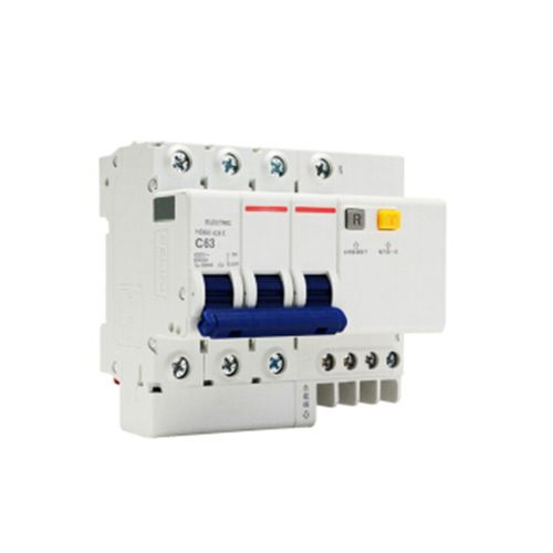 牧栖 漏电断路器 漏电保护断路器 交流电 2p 220v 100a 一火一零 不