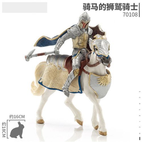 70138 70139 7014 侏罗纪恐龙模型送男孩礼物 70108骑马的狮鹫骑士