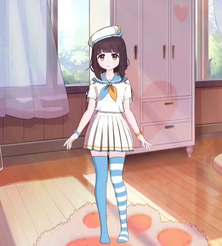 胡桃日记七濑胡桃精灵水手服cosplay服游戏服舞台 动漫角色扮演