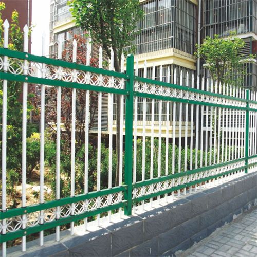 学校围墙铁艺g护栏别墅院墙篱笆院子围栏家用栏杆公园小区组装栅