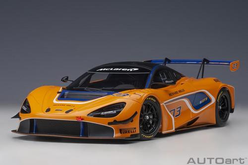 沙沙汽车模型autoart奥拓aa1:18迈凯伦720s gt3超跑收藏摆件