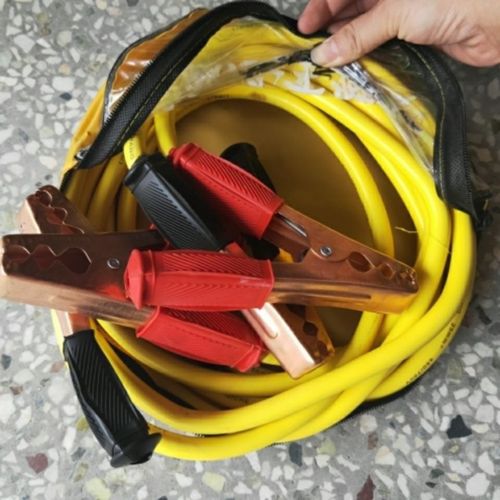 汽车电瓶线搭火线过江龙搭铁线纯铜加粗搭火线连接线救援线搭电线