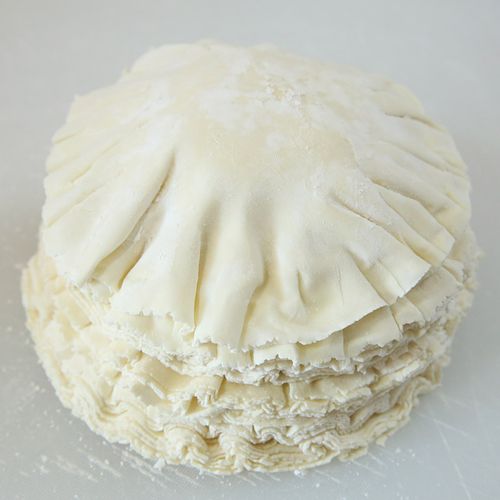 烧麦皮 内蒙古烧卖皮子 压花边烧麦皮 稍麦皮子 烧麦皮 2袋(约90张)