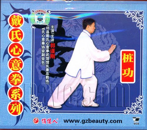 天猫正版 郭瑾刚戴氏心意拳-桩功 1vcd