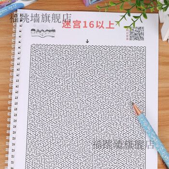 16岁以上版本 10种类型迷宫 62页超难闯关题