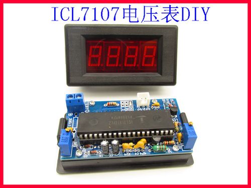电压表diy套件散件 icl7107表头 电子制作 电压表头 数字电压表