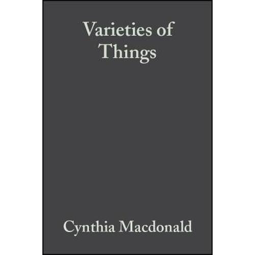 预订 varieties of things - foundations of. [9780631186946]