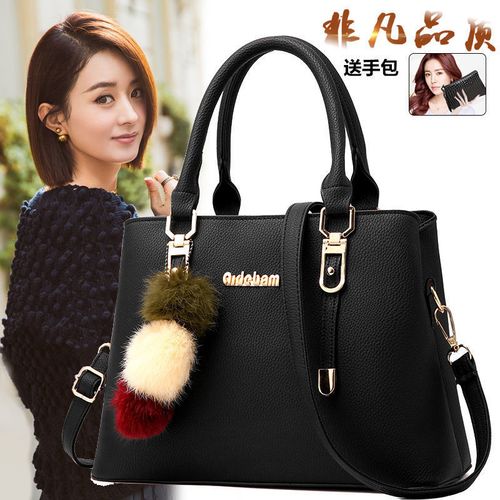 包包女2022新款啄木鸟女士手提包袋鼠单肩斜挎包出行逛街包妈咪包