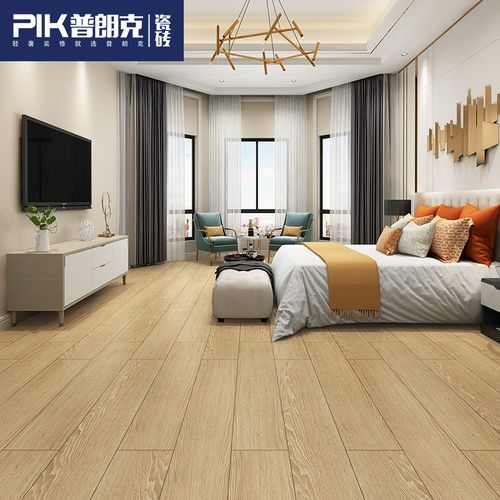 普朗克木纹砖200x1000仿实木客厅卧室房间仿木纹防滑耐磨全瓷地砖