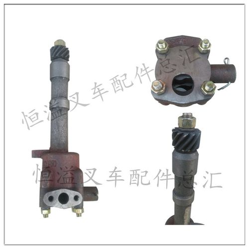 恒溢叉车配件合力龙工全柴qc490发动机机油泵原厂