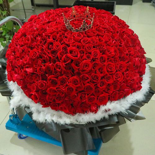 999朵红玫瑰花鲜花速递同城送花上门生日花束礼物送妈妈女生朋友