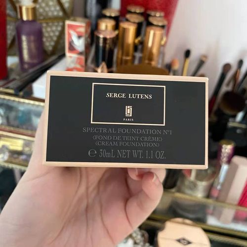 现货 serge lutens芦丹氏粉底霜 粉底液00  i10