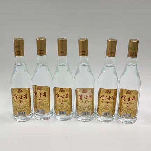 古井金古井光瓶口粮酒500毫升*6整箱纯粮酿造甄选优粮喝金盖古井