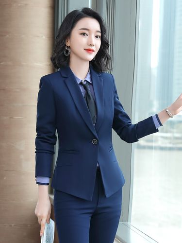 职业装女装套装大学生面试正装春秋时尚气质修身经理