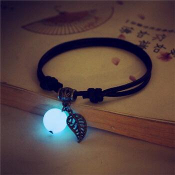 刻沫 星空手链 手工编织学生夜光手链手环手镯饰品女生 送女友闺蜜