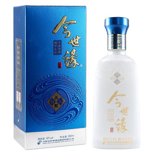 今世缘42度 天和 商务宴会白酒 500ml单瓶装